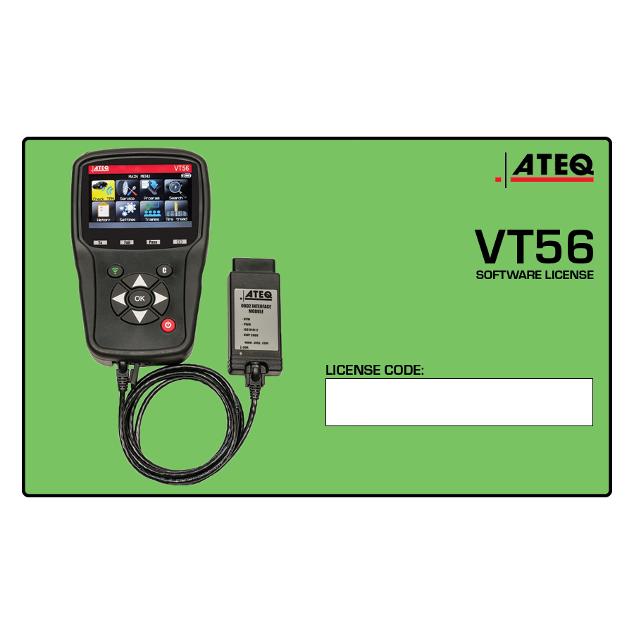 3 Year Software Subscription for VT56 TPMS Tool