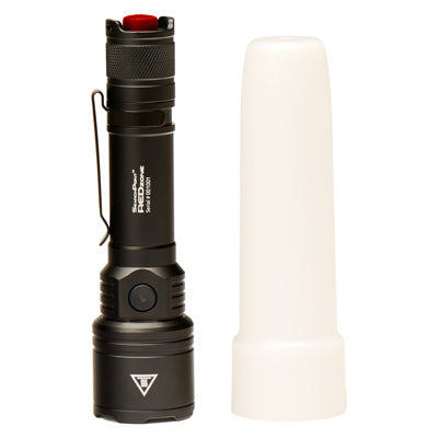SearchPoint® Rechargeable1200 Lumen Flashlight, White-Red-Green