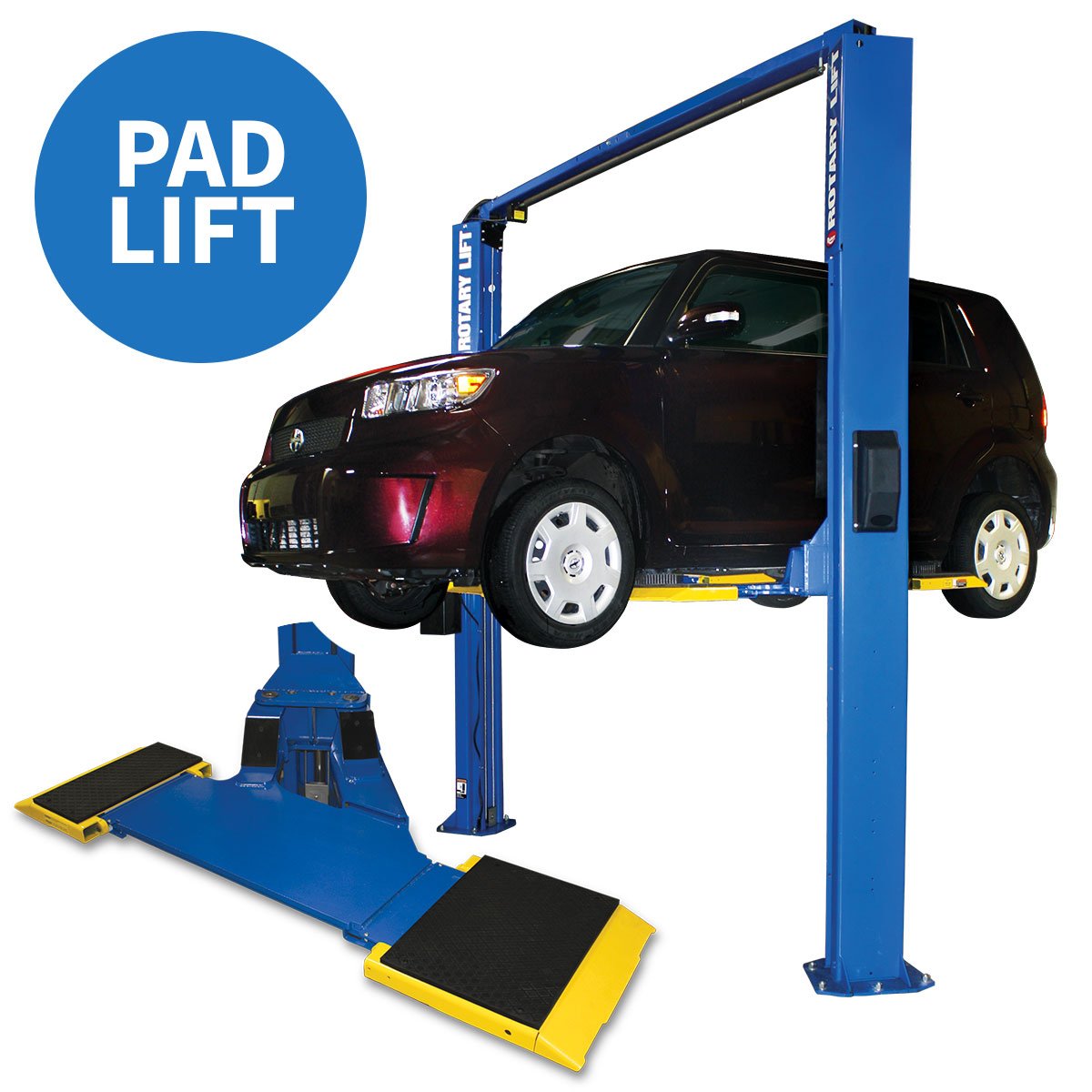 SPOA7 7,000 lb. Asymmetric Pad Lift - Cutting Edge Automotive Solutions